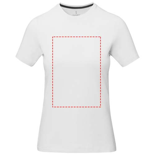 Nanaimo short sleeve women's t-shirt: Impact full front · Screenprint