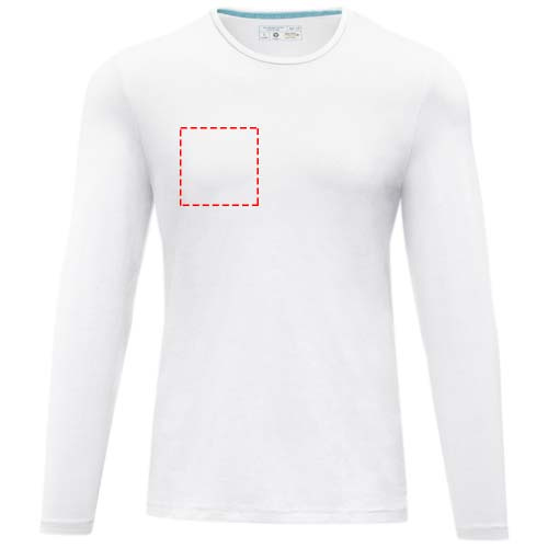 Ponoka Langarmshirt für Herren: Right chest · Embroidery fixed