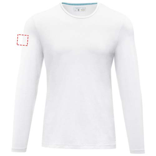 Ponoka Langarmshirt für Herren: Right bicep · Embroidery fixed