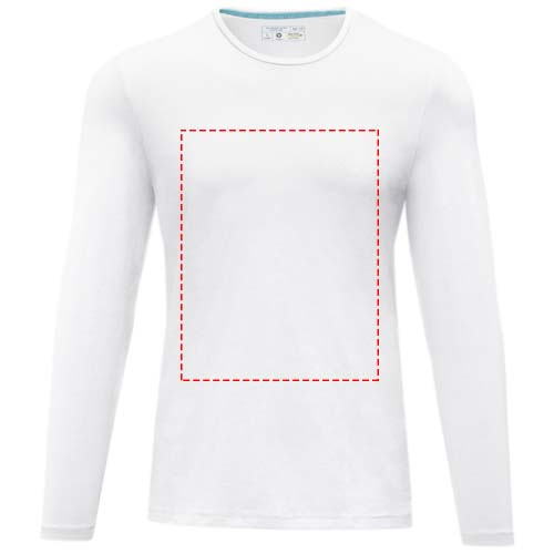 Ponoka Langarmshirt für Herren: Impact full front · Screenprint