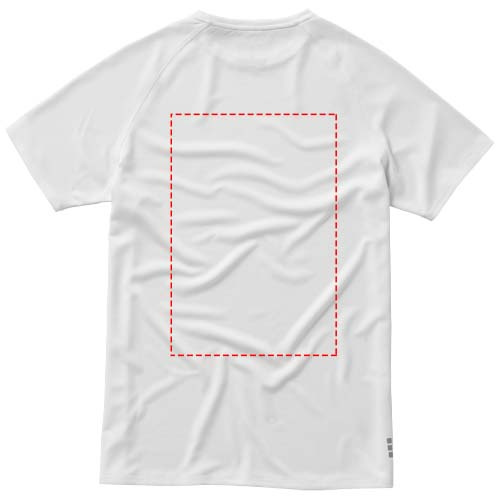 T-shirt homme cool fit à manches courtes Niagara: Impact – haut du dos · Sublimation