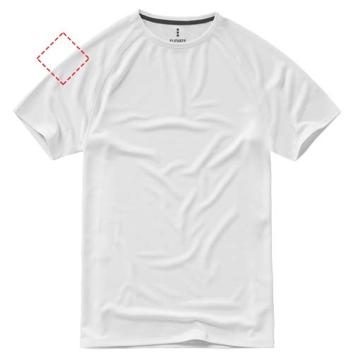 T-shirt homme cool fit à manches courtes Niagara: Biceps droit · Transfert