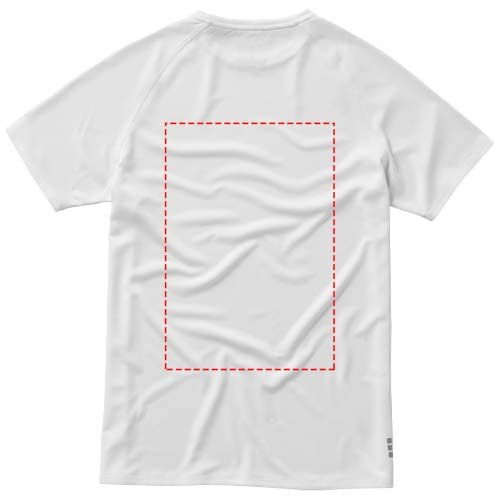 T-shirt homme cool fit à manches courtes Niagara: Impact – haut du dos · Sérigraphie