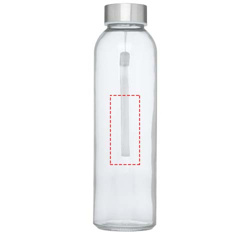 Спортивная бутылка Bodhi из стекла объемом 500 мл: Front · Padprint