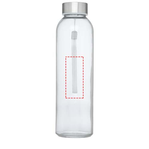 Спортивная бутылка Bodhi из стекла объемом 500 мл: Front · Padprint