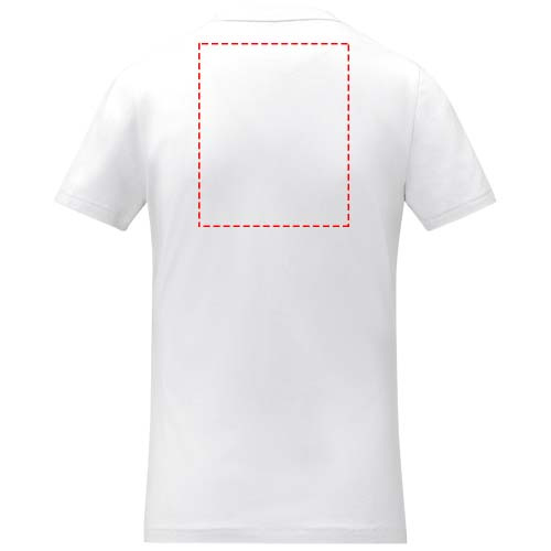 Somoto short sleeve women's V-neck t-shirt : Impact upper back · DTF Transfer