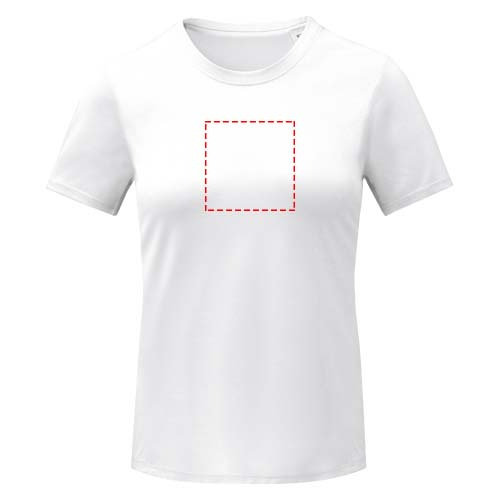 T-shirt femme à manches courtes, finition cool-fit, Kratos: Impact – haut du dos · Transfert DTF