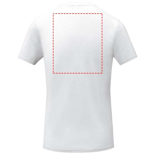 T-shirt femme à manches courtes, finition cool-fit, Kratos: Biceps gauche · Sérigraphie