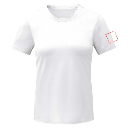 T-shirt femme à manches courtes, finition cool-fit, Kratos: Impact – haut du dos · Sublimation