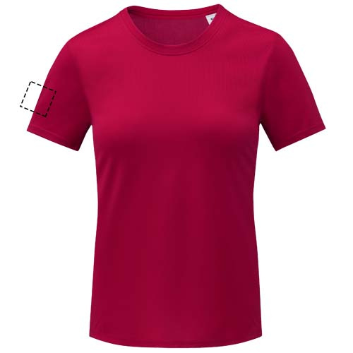 T-shirt femme à manches courtes, finition cool-fit, Kratos: Biceps gauche · Transfert DTF