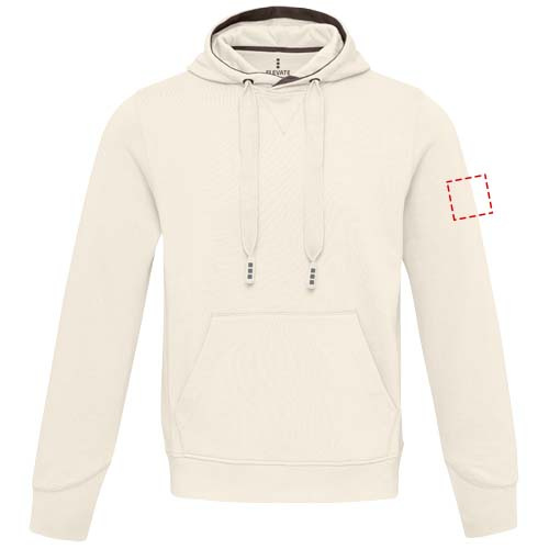 Sweat à capuche unisexe Laguna: Biceps gauche · Broderie — variante « fixed »