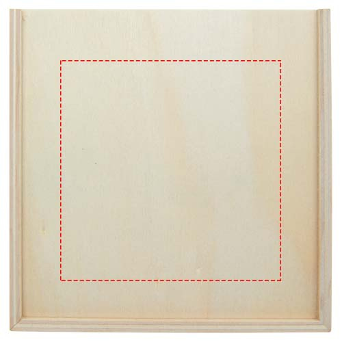 Bark Holzpuzzle: Front · Laser engraving