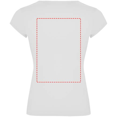 Belice sieviešu t-krekls ar īsām piedurknēm: Impact upper back · Screenprint