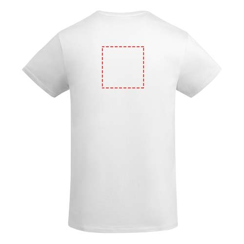 T-shirt Breda à manches courtes pour enfant: Impact – haut du dos · Broderie — variante « fixed »