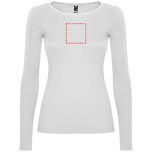 Extreme långärmad T-shirt för dam: Left bicep · Embroidery fixed