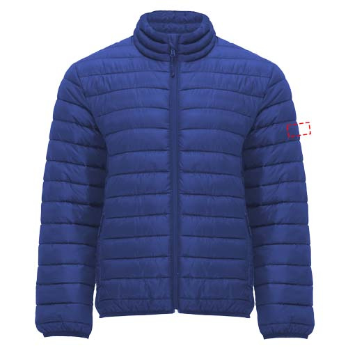 Мужская утепленная куртка Finland: Left bicep · Embroidery fixed