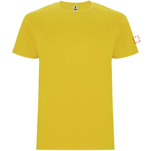 Детская футболка Stafford с коротким рукавом: Left bicep · Embroidery fixed