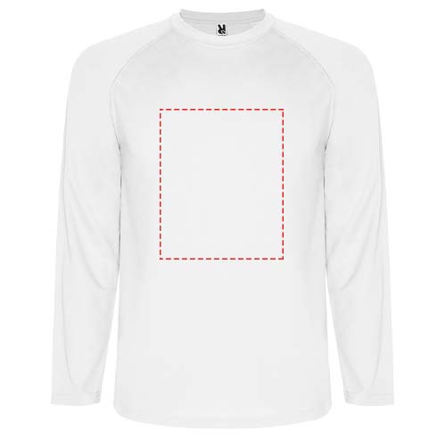 Montecarlo Langarm Sport-Shirt für Männer: Impact full front · Transfer