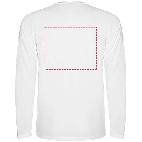 Montecarlo Langarm Sport-Shirt für Männer: Impact upper back · Transfer
