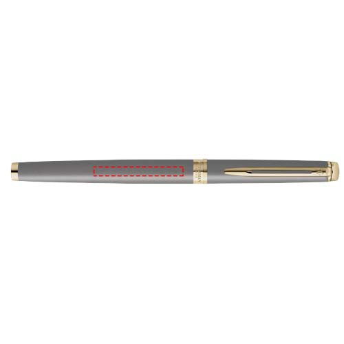 Waterman Hemisphere tindipliiats: Next to the clip · Padprint