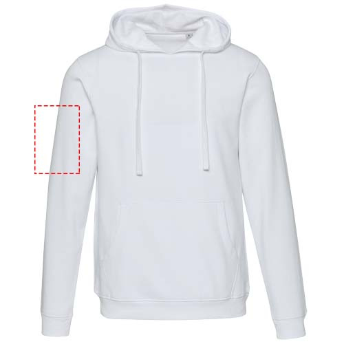 Sweat à capuche unisexe Spinel: Impact – haut du dos · Transfert DTF