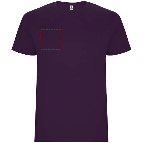 Tee-shirt homme Stafford à manches courtes: Poitrine droite · Transfert DTF