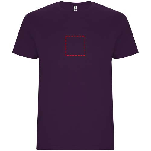 Tee-shirt homme Stafford à manches courtes: Impact – toute la face avant · Broderie — variante « fixed »