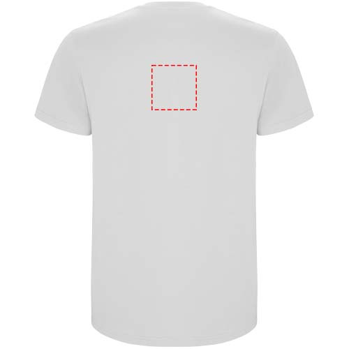 Tee-shirt homme Stafford à manches courtes: Impact – haut du dos · Broderie — variante « fixed »