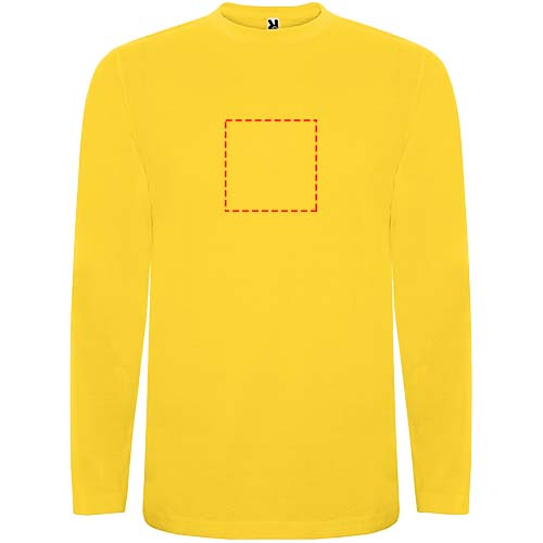 Tee-shirt Extreme à manches longues 160 g/m2: Impact – toute la face avant · Broderie — variante « fixed »