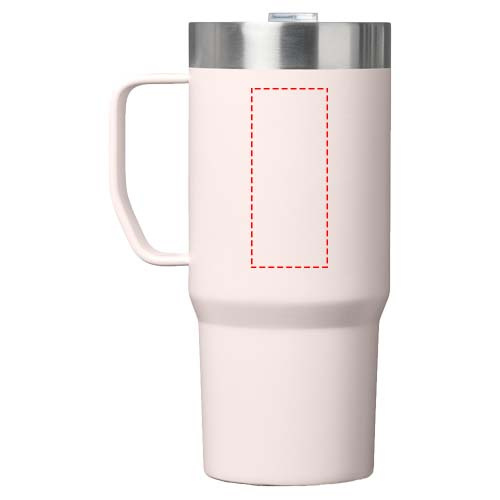 Stanley Everyday Suburban 473 ml recycled stainless steel insulated mug: Back · Padprint