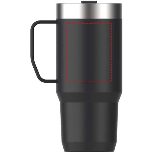 Stanley Everyday Suburban 473 ml recycled stainless steel insulated mug: Wrap · 360 Laser engraving
