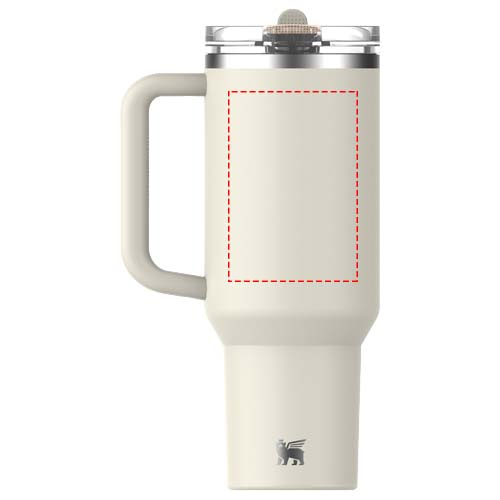 Stanley Quencher® ProTour 1180 ml taaskasutatud roostevabast terasest isoleeritud pöördkõrrega termos: Wrap · 360 Laser engraving