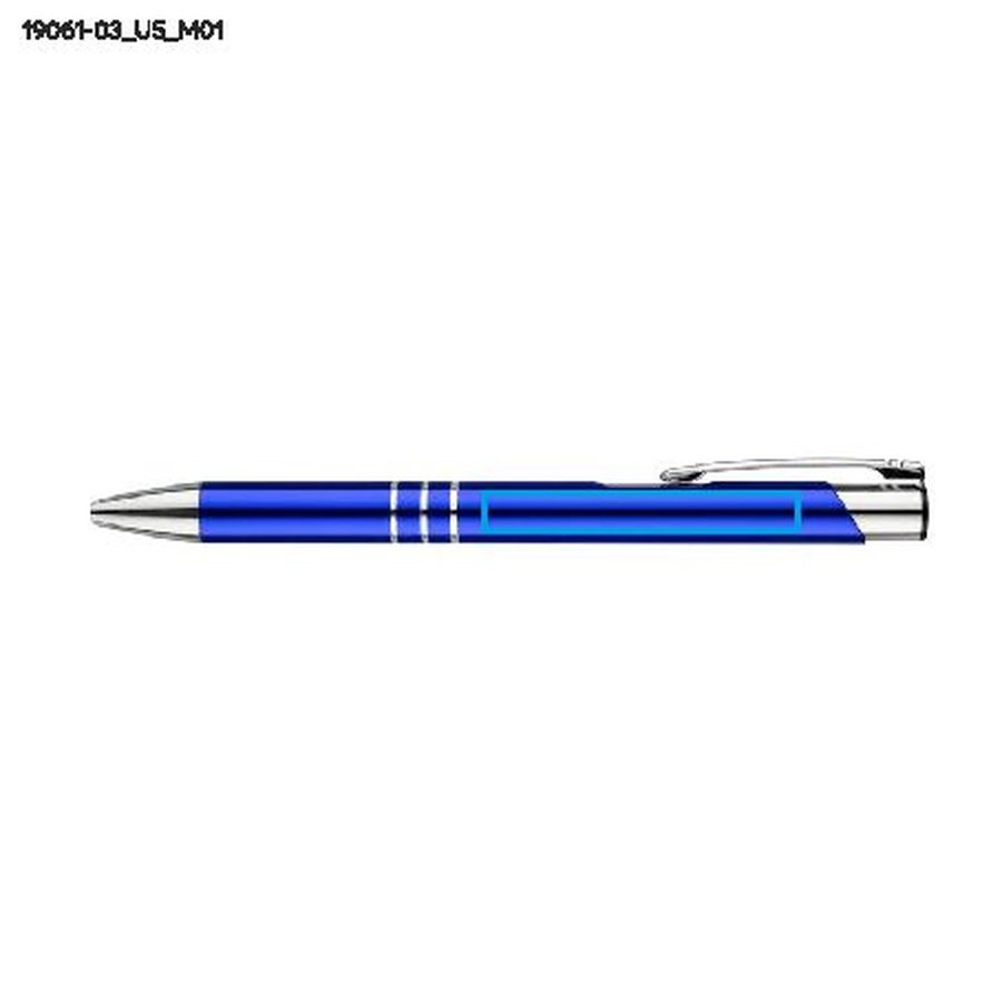 Stylo à bille KALIPSO: Zone de marquage avant · Impression UV
