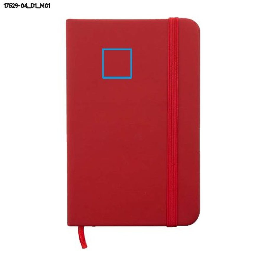Carnet VITAL A6: Zone de marquage avant · Doming (résinage)