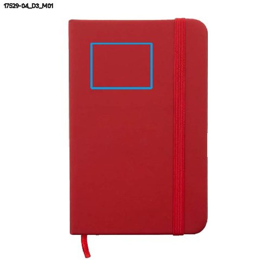 Carnet VITAL A6: Zone de marquage avant · Doming (résinage)
