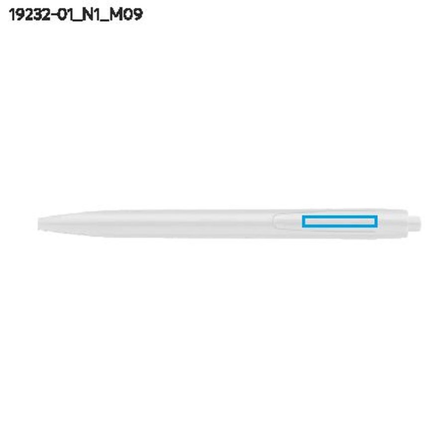 Stylo à bille BASIC: Zone de marquage clip · Tampographie