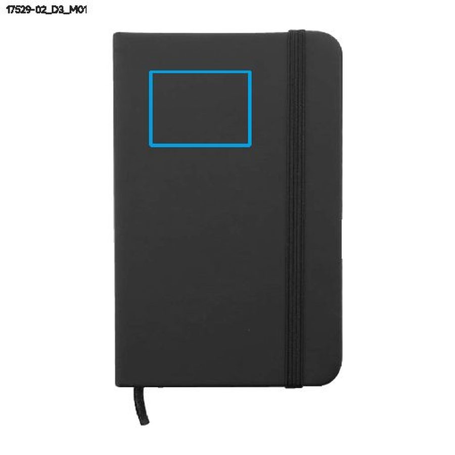 Carnet VITAL A6: Zone de marquage avant · Doming (résinage)