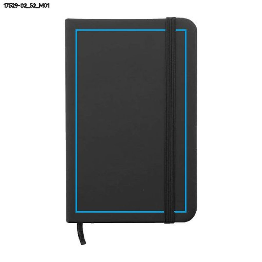 Carnet VITAL A6: Zone de marquage avant · Sérigraphie