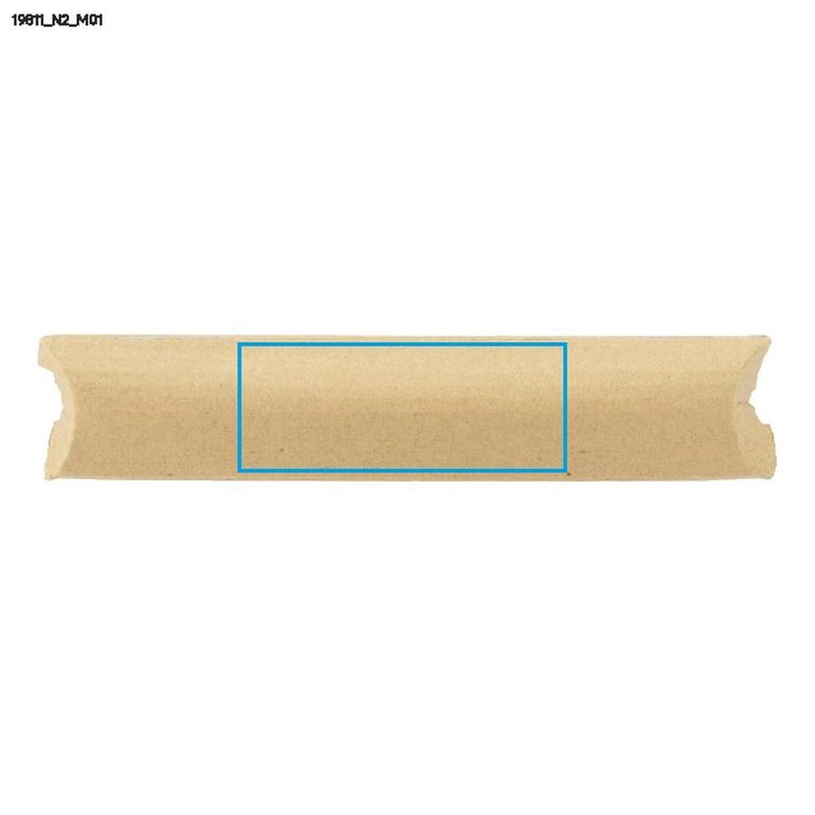 EKO – set d’écriture (crayon, gomme, taille-crayon): Zone de marquage avant · Tampographie
