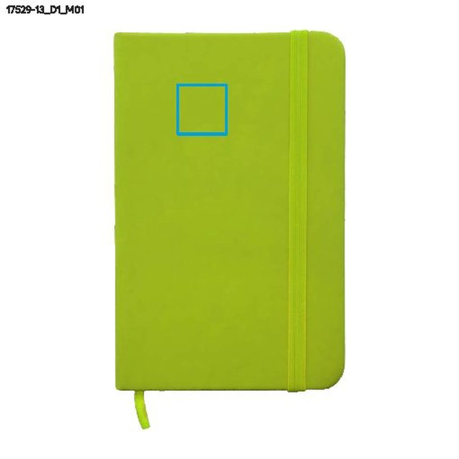 Carnet VITAL A6: Zone de marquage avant · Doming (résinage)