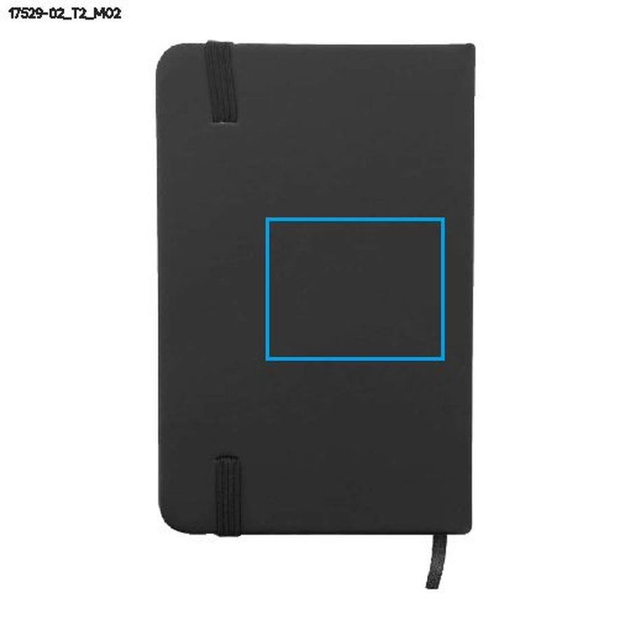 Carnet VITAL A6: Zone de marquage arrière · Marquage en creux