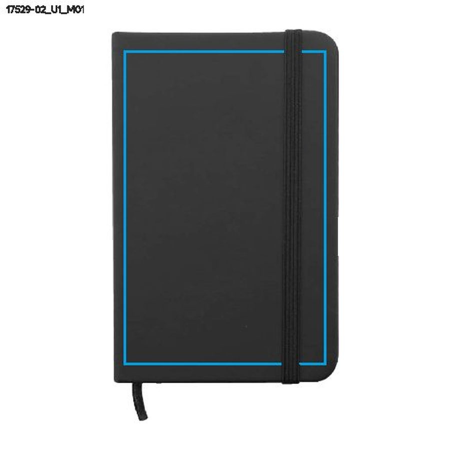 Carnet VITAL A6: Zone de marquage avant · Impression UV