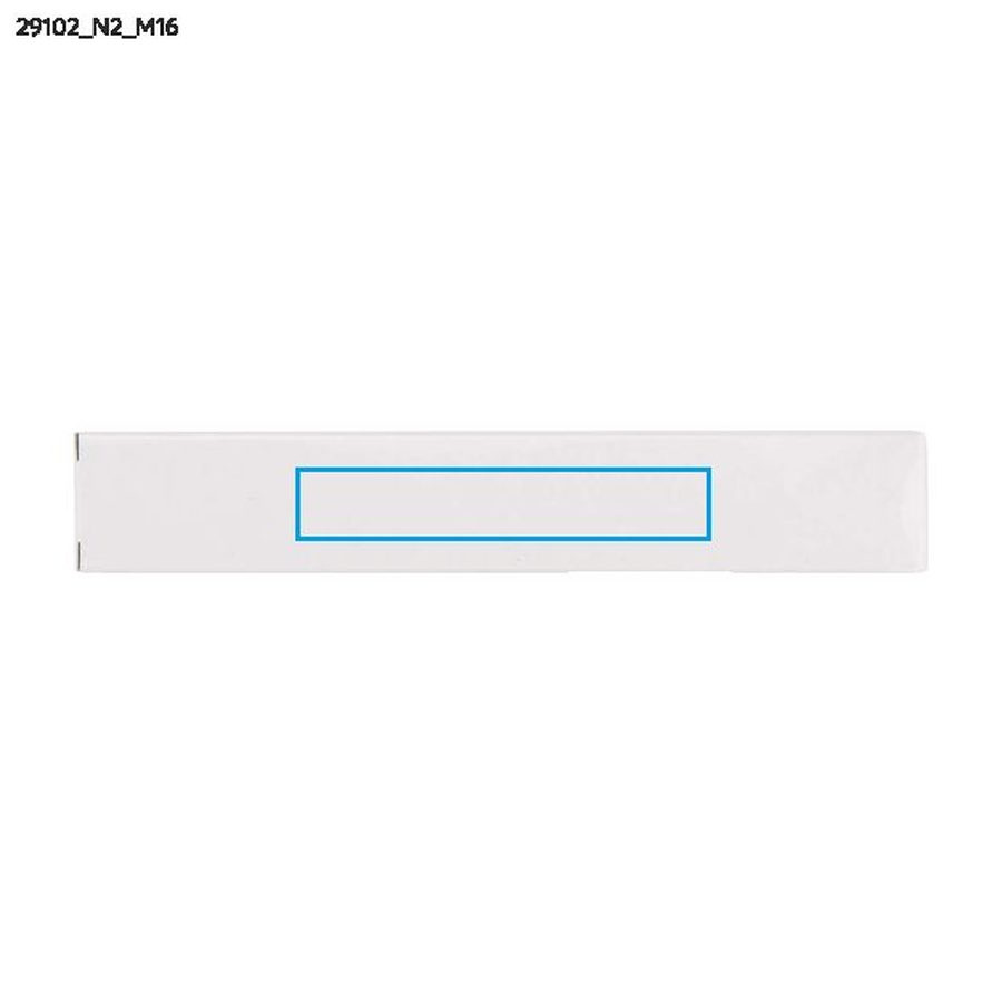TIRION – lampe de poche télescopique: Zone de marquage box · Tampographie