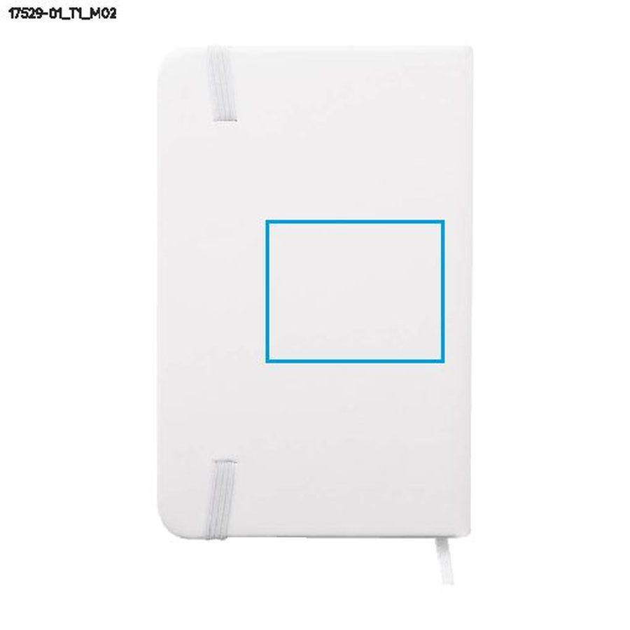 Carnet VITAL A6: Zone de marquage arrière · Marquage en creux