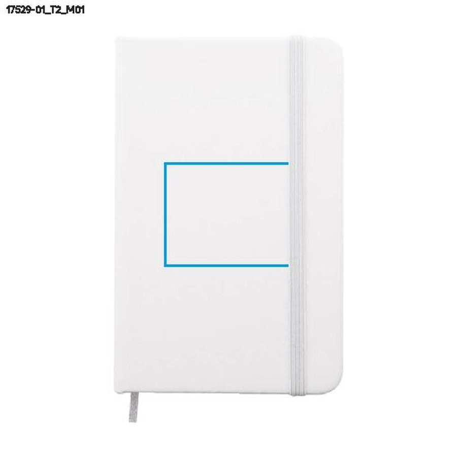 Carnet VITAL A6: Zone de marquage avant · Marquage en creux