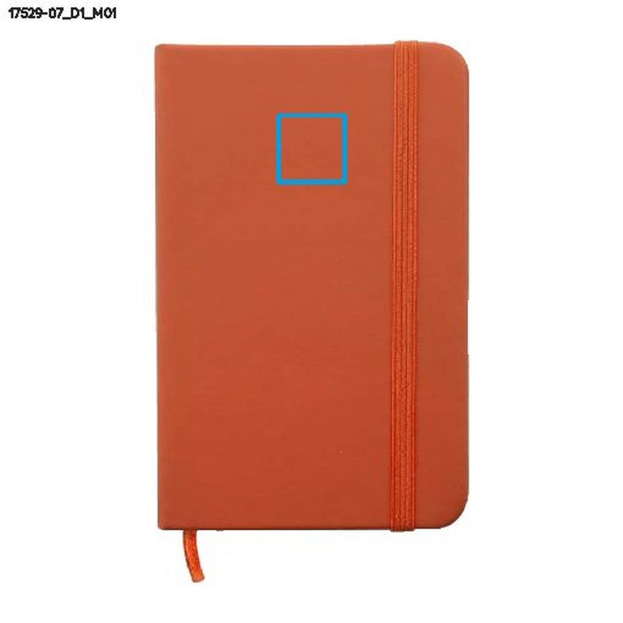 Carnet VITAL A6: Zone de marquage avant · Doming (résinage)