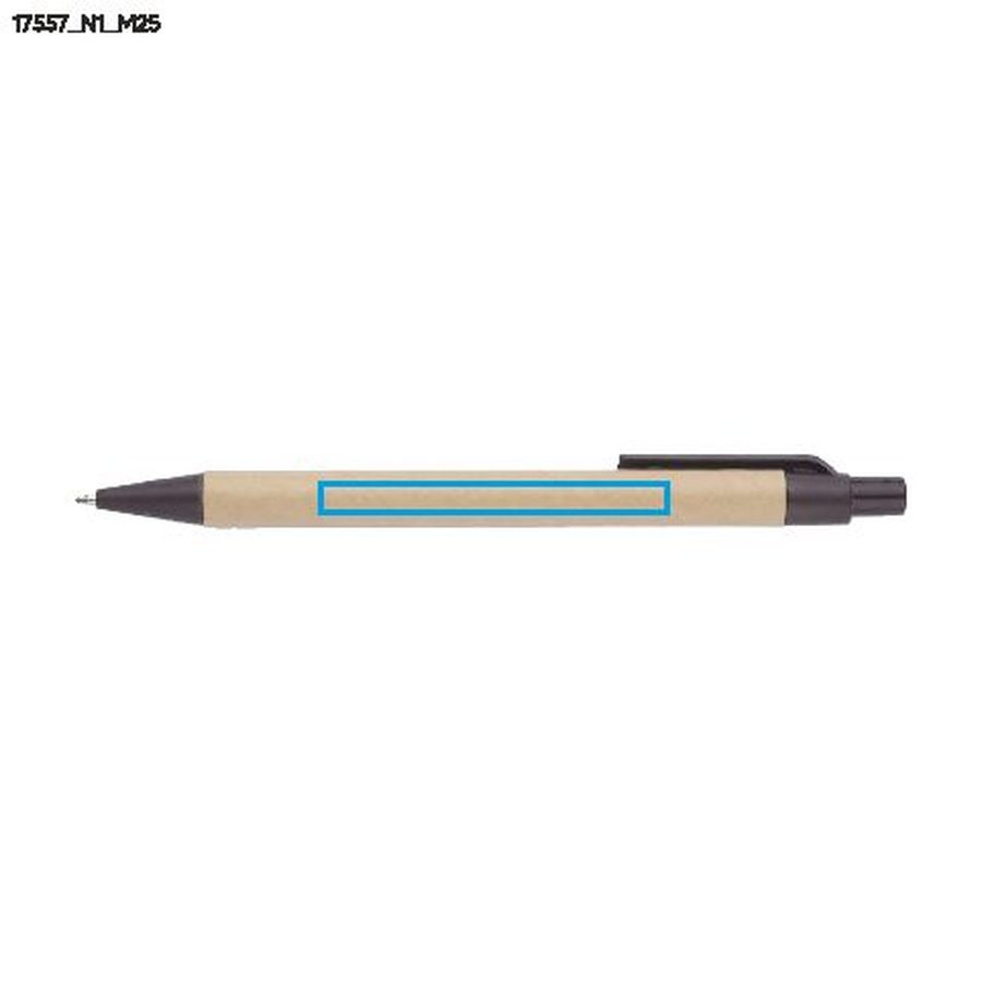 OXFORD – porte-documents A4: Zone de marquage du stylo, Face avant · Tampographie