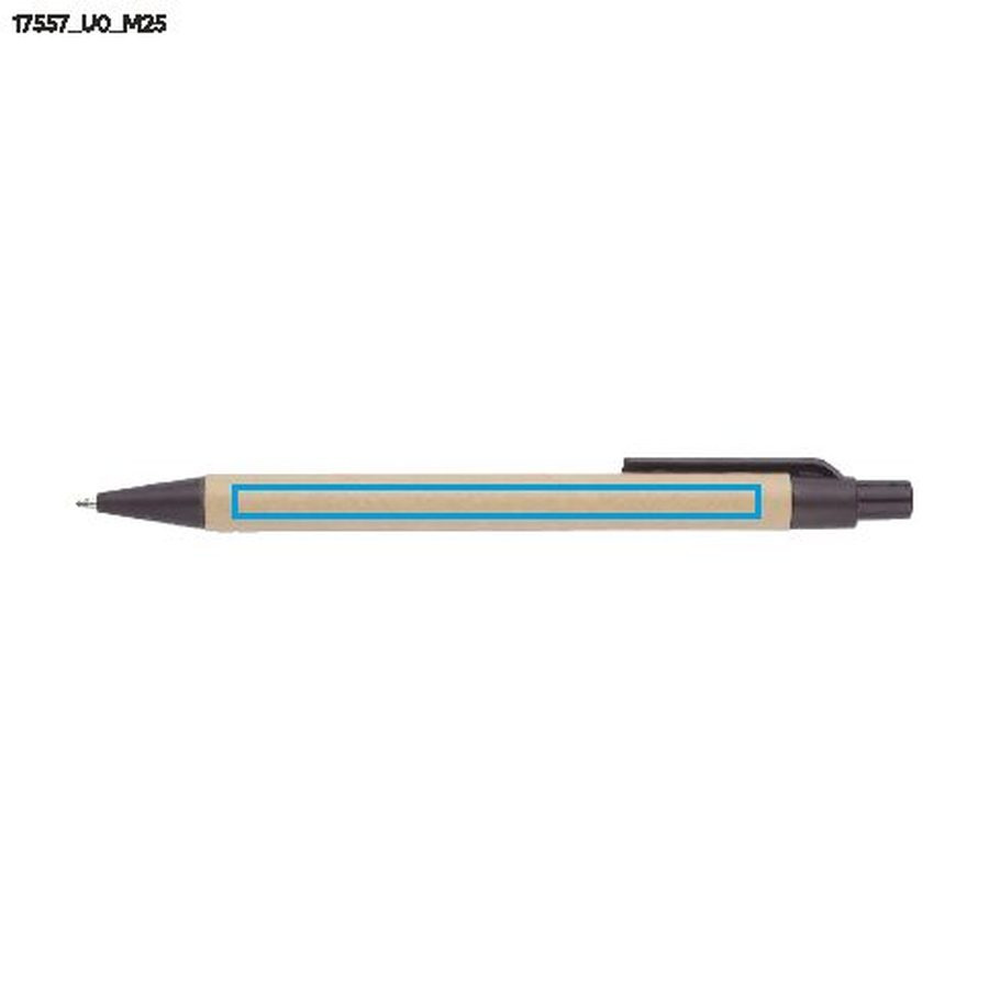 OXFORD – porte-documents A4: Zone de marquage du stylo, Face avant · Impression UV