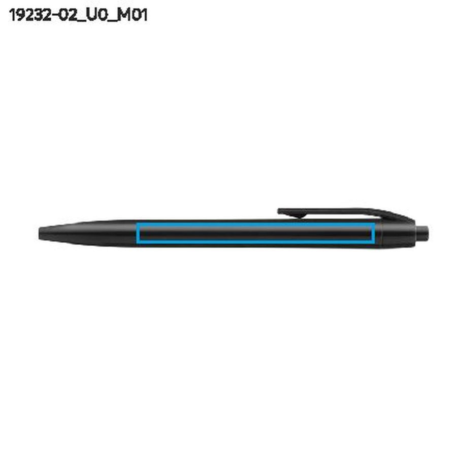 Stylo à bille BASIC: Zone de marquage avant · Impression UV