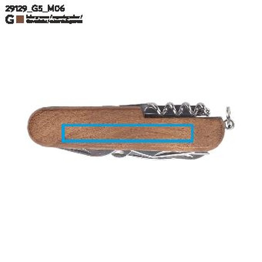 SPLINTER – couteau de poche: Zone de marquage side · Gravure laser